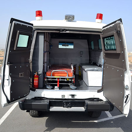 Armored Toyota LC 78 Ambulance